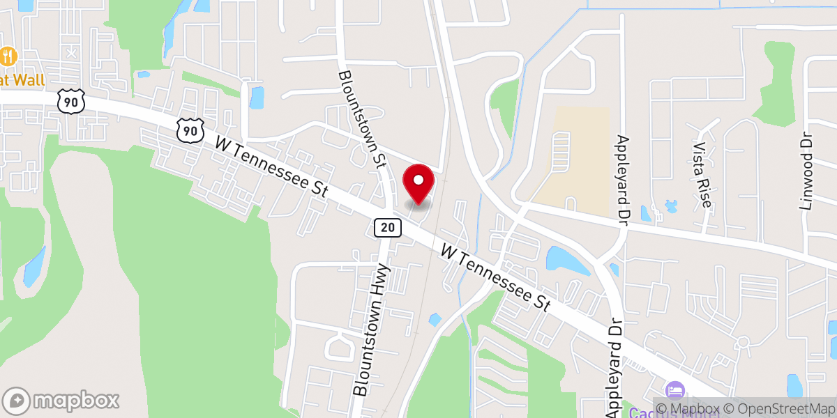 Map showing location of Generations Church