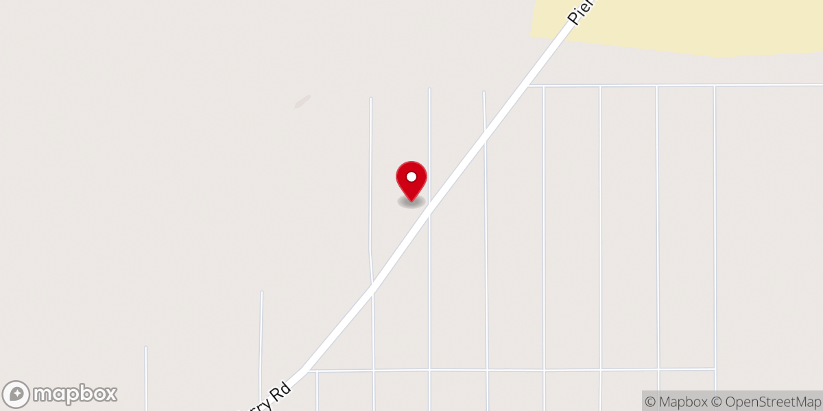 Map showing location of Mt. Tipton Community Church