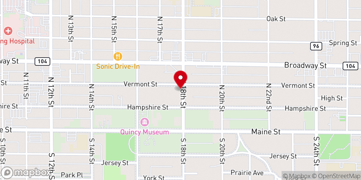 Map showing location of St. Raphael Orthodox Mission