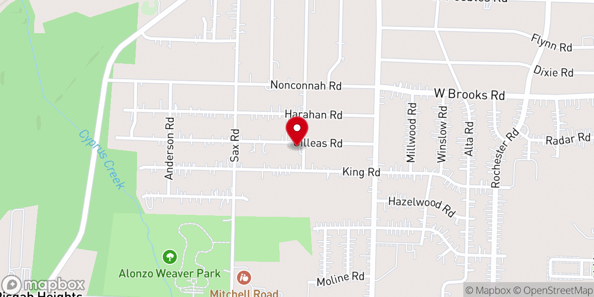 Map showing location of Prayer Tower Church of God in Christ
