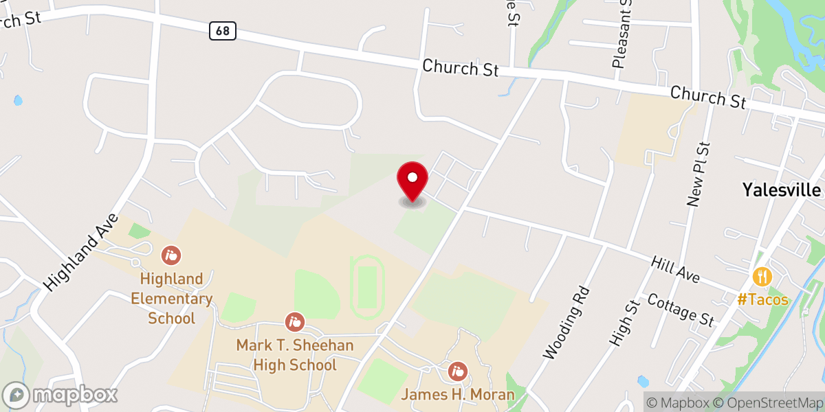 Map showing location of Our Lady of Fatima Church