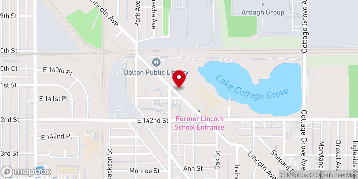 Map showing location of Lamp of Life Church of Jesus Christ