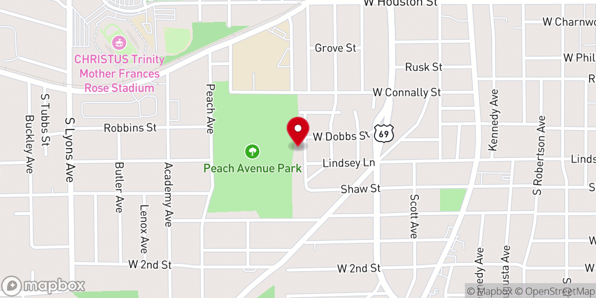 Map showing location of Englewood Church of God in Christ