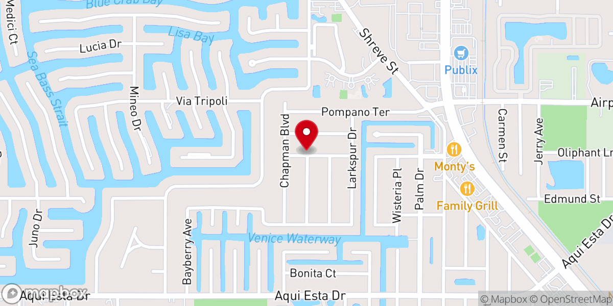 Map showing location of First Macedonia Missionary Baptist Church Inc