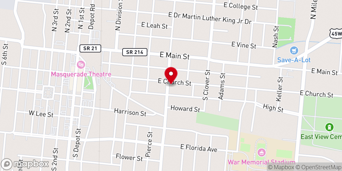 Map showing location of Deep Kneaded Healing