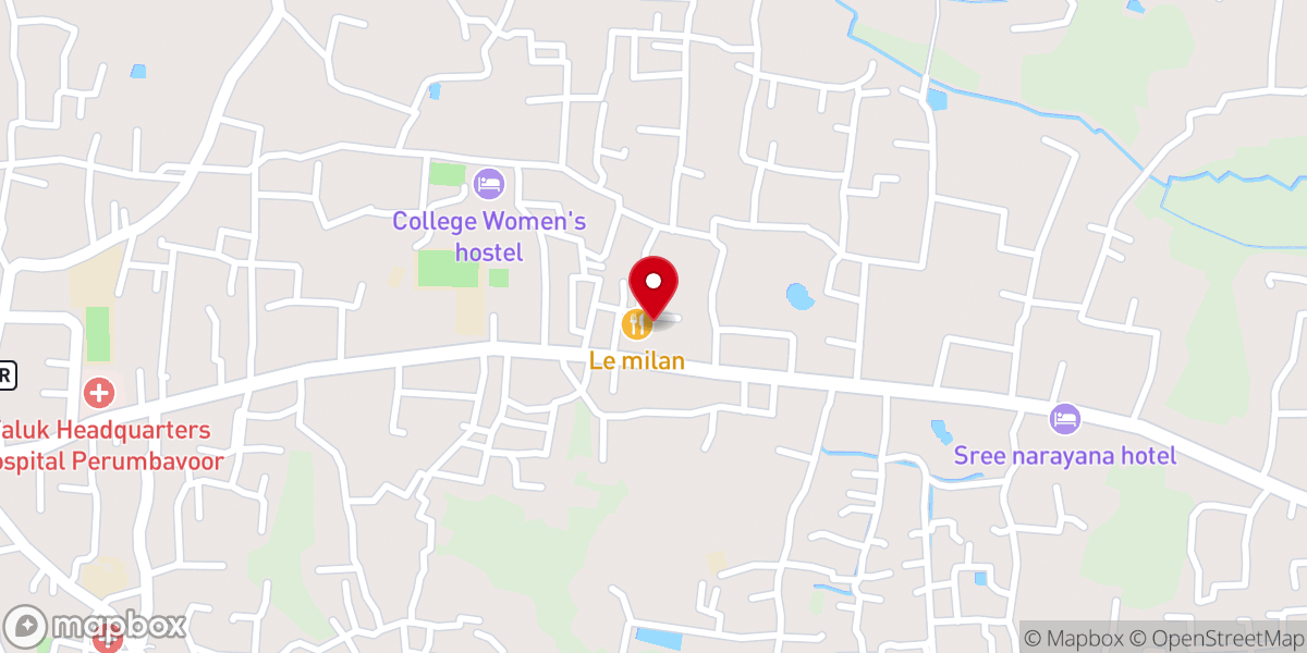 Map showing location of EAE Arch Diocese of Syriac Orthodox Church Bishop House