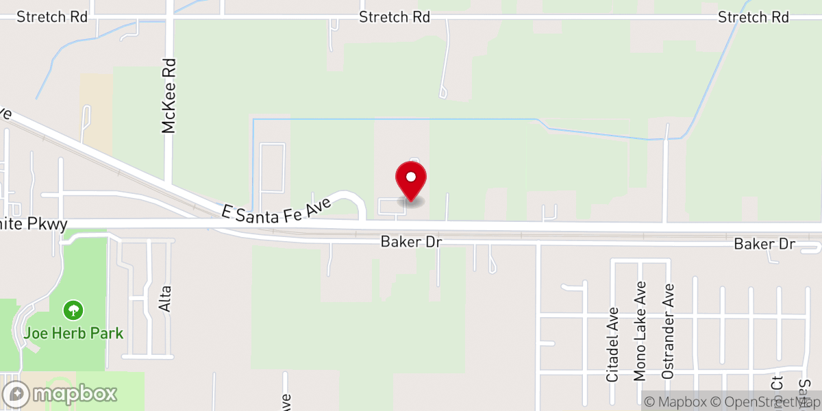 Map showing location of Truth Tabernacle