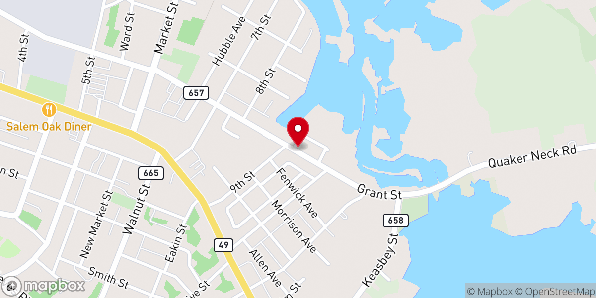 Map showing location of Reborn Evangelistic Crusade