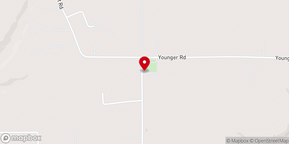 Map showing location of Mt Pleasant Christian Church