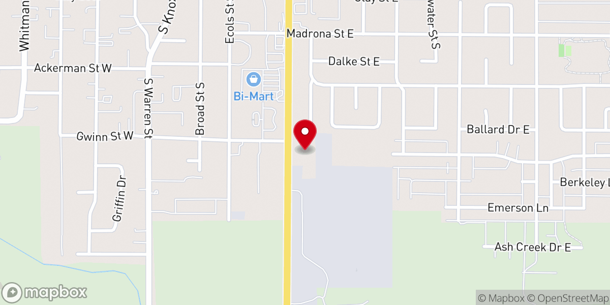 Map showing location of Cultivate Community Church