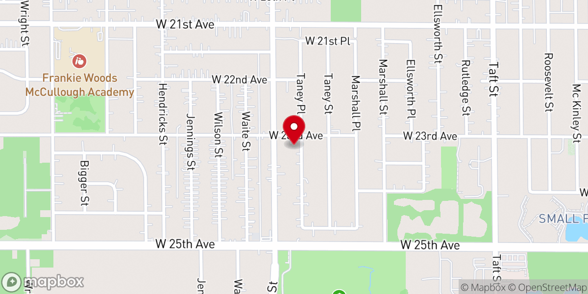 Map showing location of Apostolic Church of Jesus