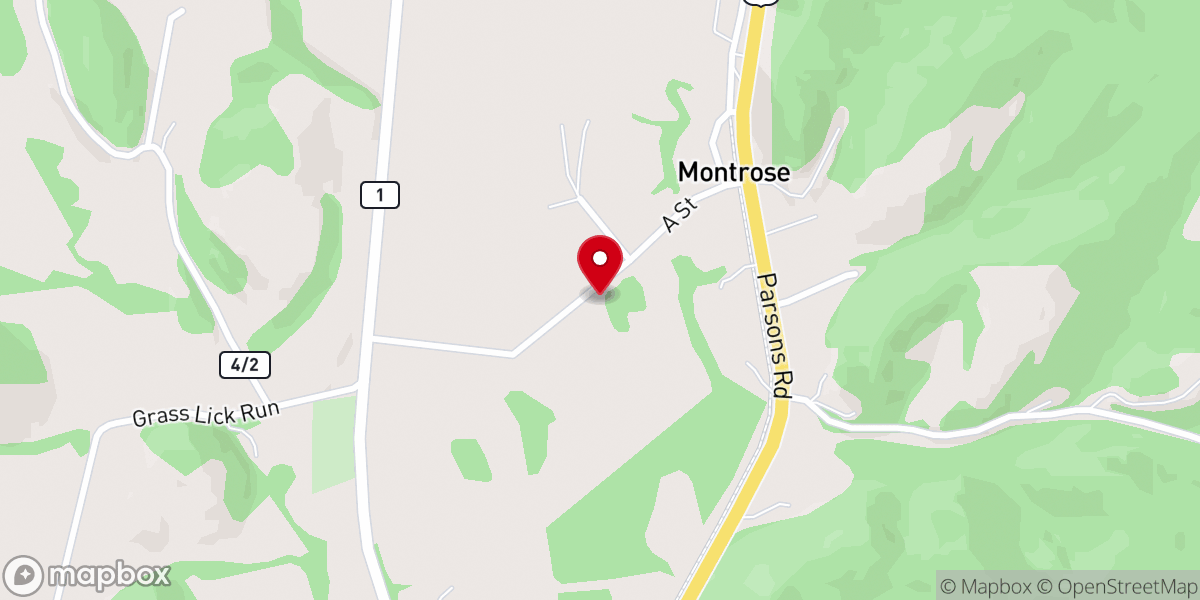 Map showing location of Mercy Chapel (Global Methodist Church)