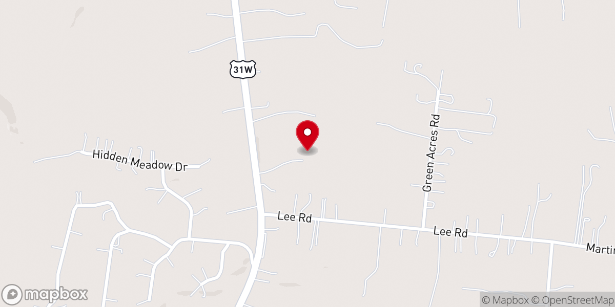 Map showing location of White House General Baptist