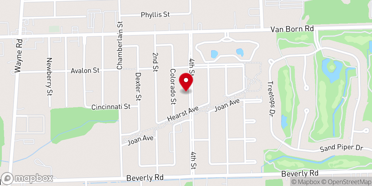 Map showing location of United Church Faith Methodist