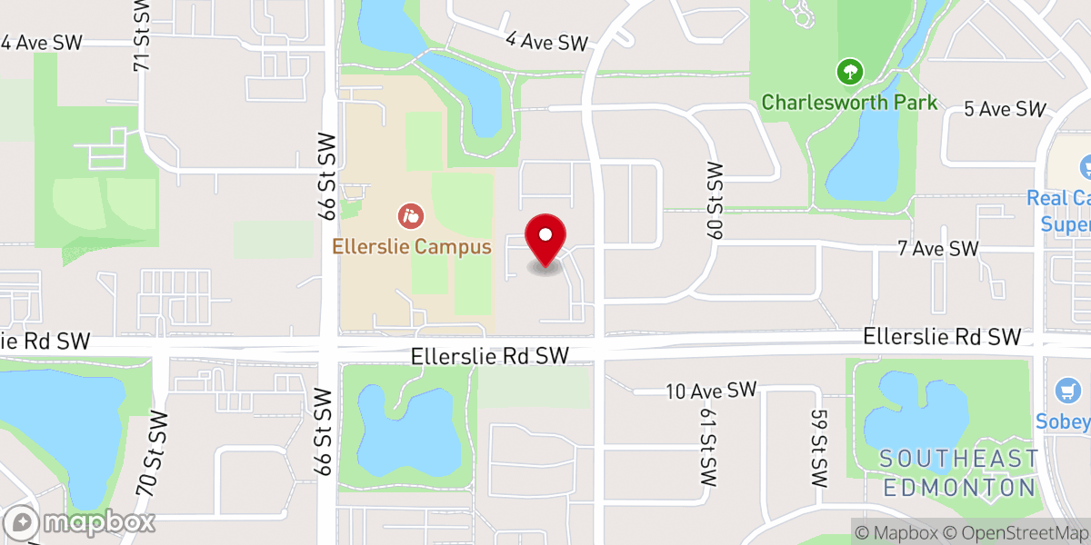 Map showing location of Grace Point Church of God