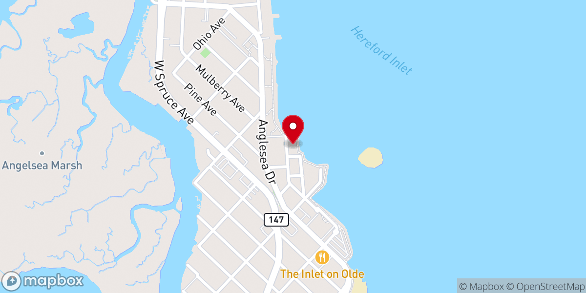 Map showing location of St. Demetrios Greek Orthodox Church