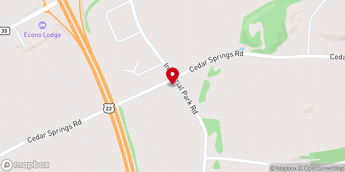 Map showing location of Lighthouse Community Church of Mifflintown