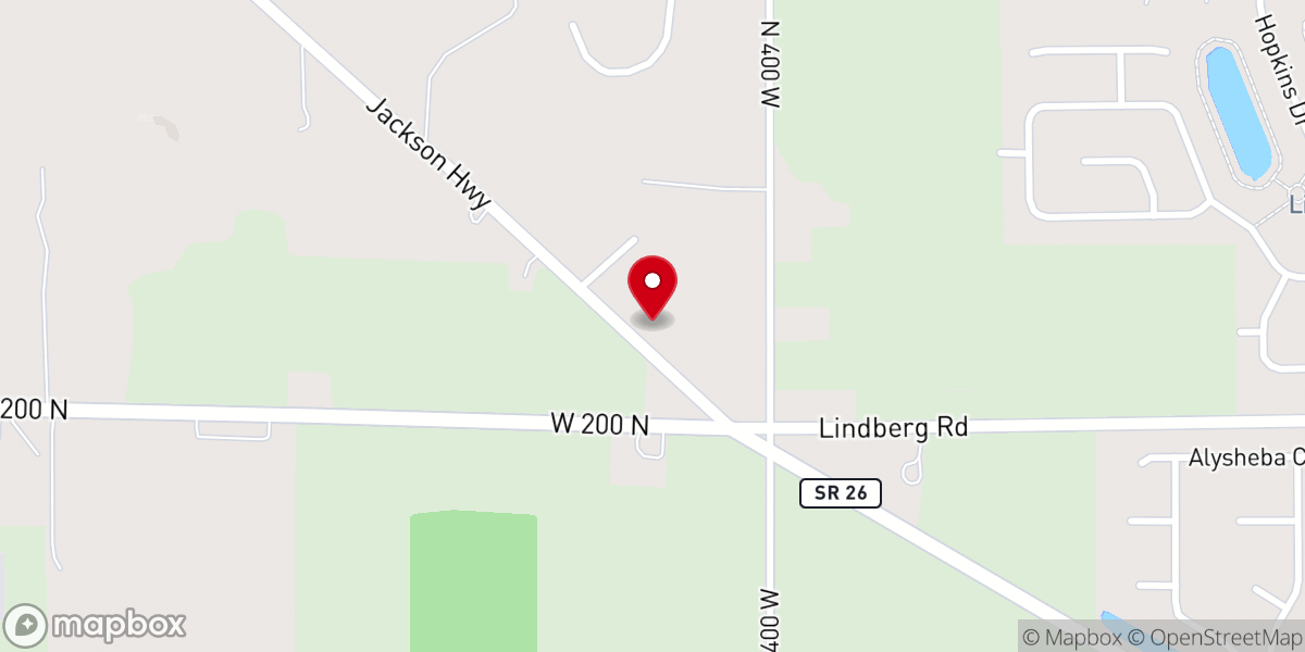 Map showing location of Weaver Chapel