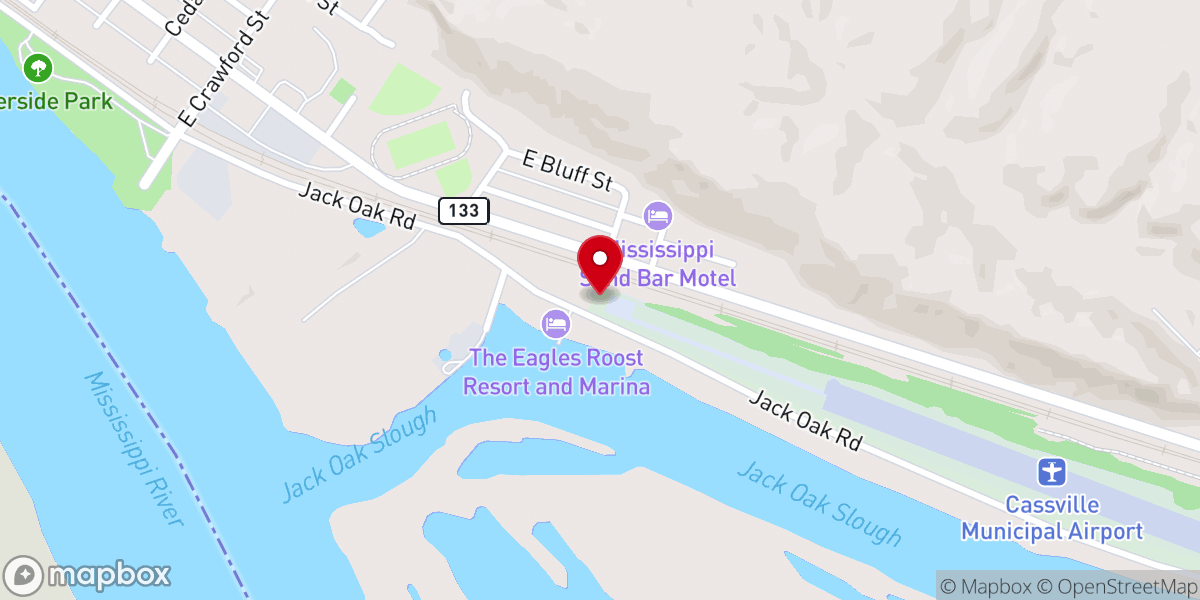 Map showing location of River Valley Community Church