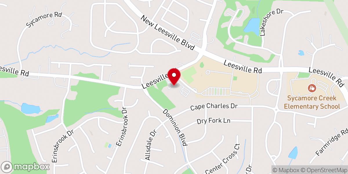 Map showing location of Our Lady of La Vang North Carolina