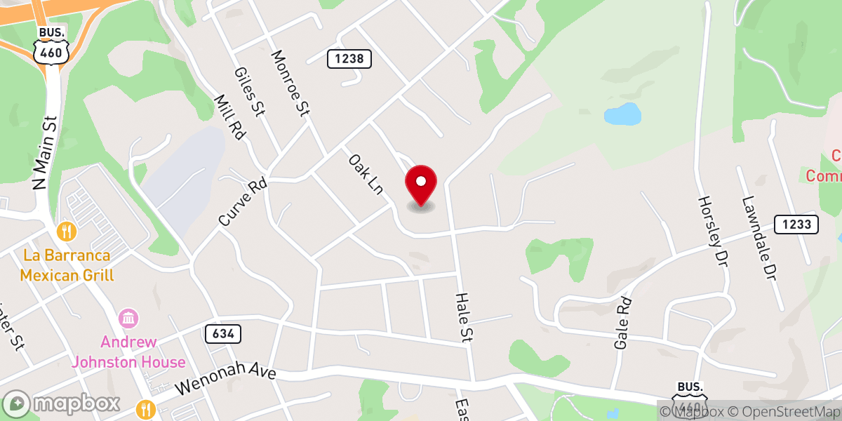 Map showing location of First United Methodist Church