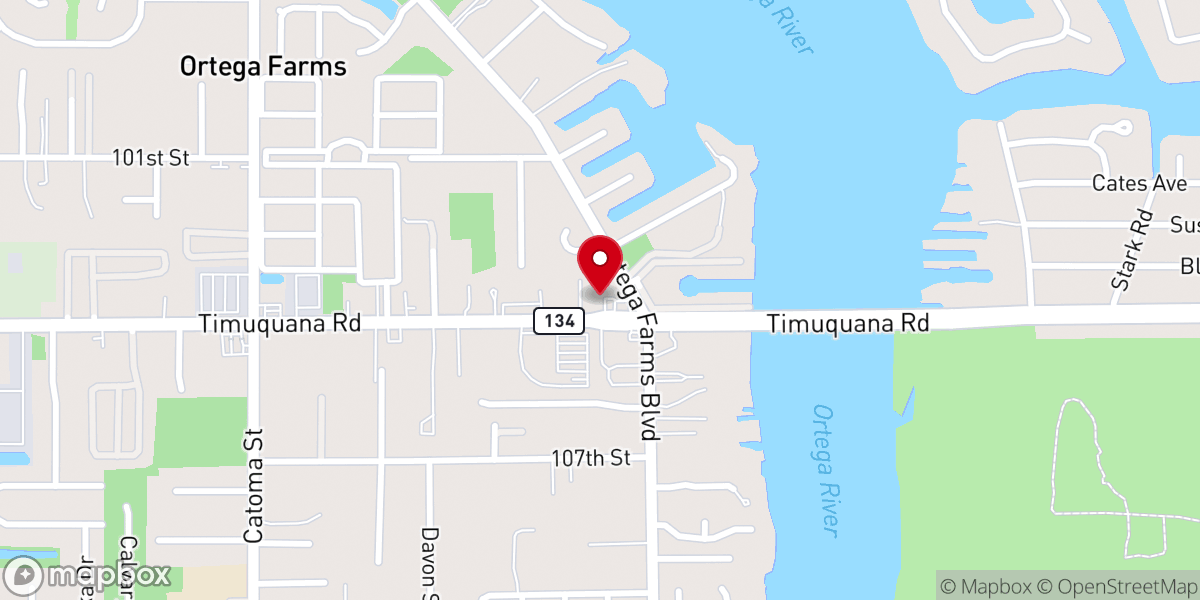 Map showing location of Consuming Fire Ministries