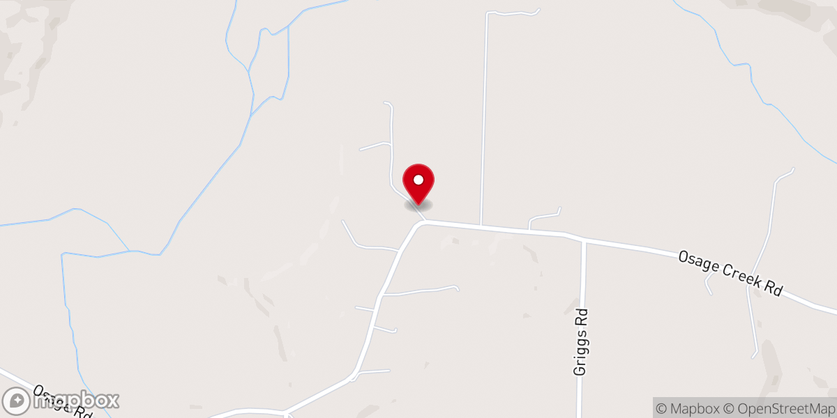 Map showing location of Thornsberry Church