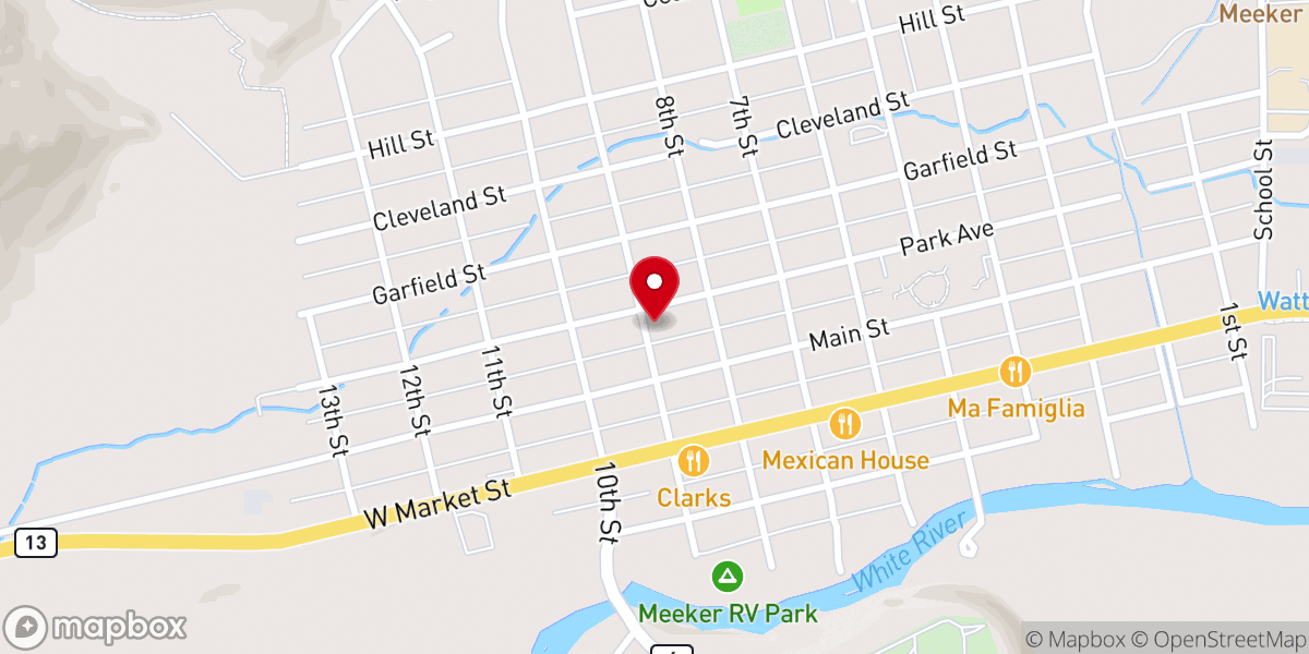 Map showing location of New Creation Church