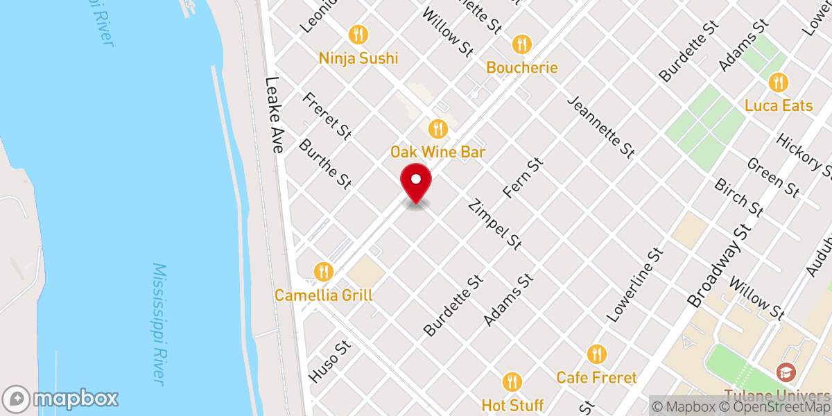 Map showing location of Carrollton United Methodist Church