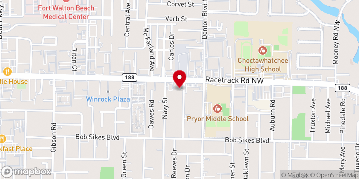 Map showing location of Truth Evangelistic Ministry Inc