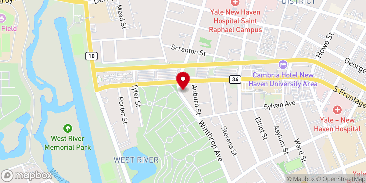 Map showing location of Holy Trinity Church of God
