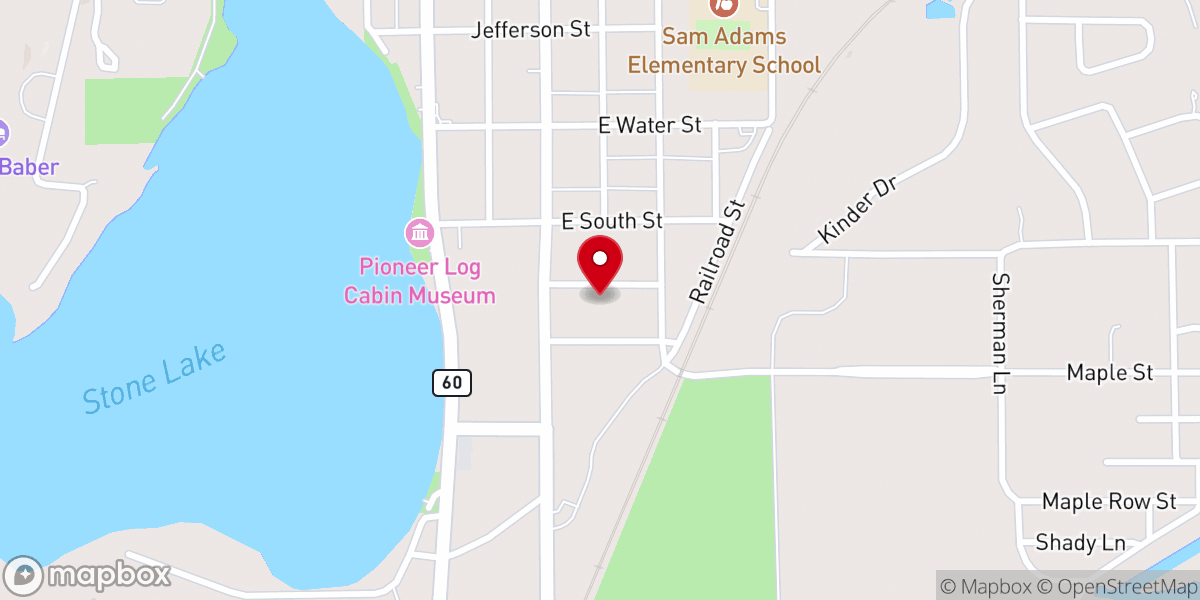 Map showing location of Word Of Life Family Worship Center