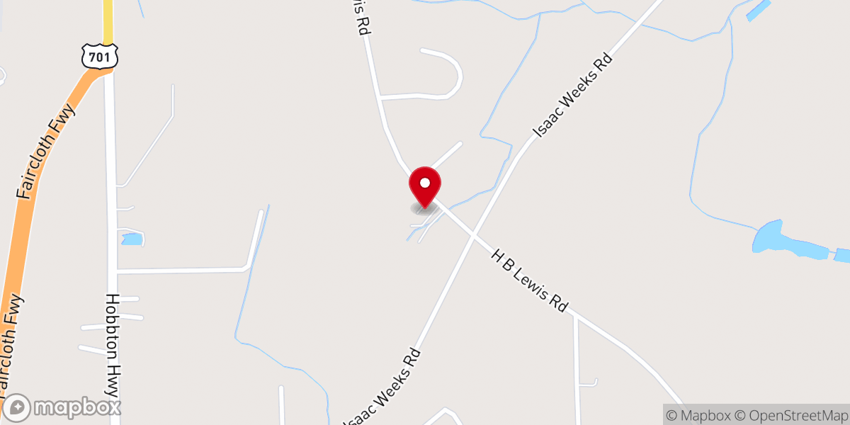 Map showing location of Faith Temple Pentecostal Church