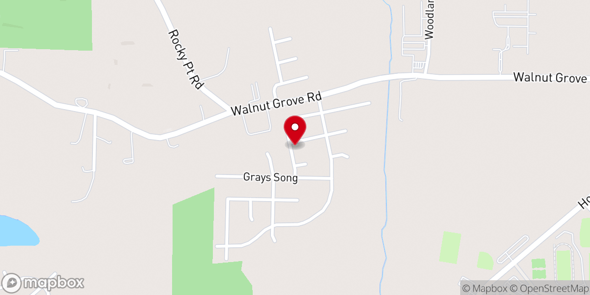 Map showing location of Hub Training Center Fellowship Foundation
