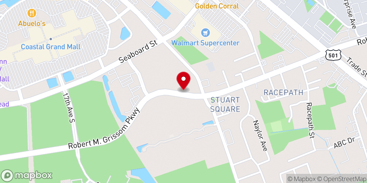 Map showing location of Trinity Foundation