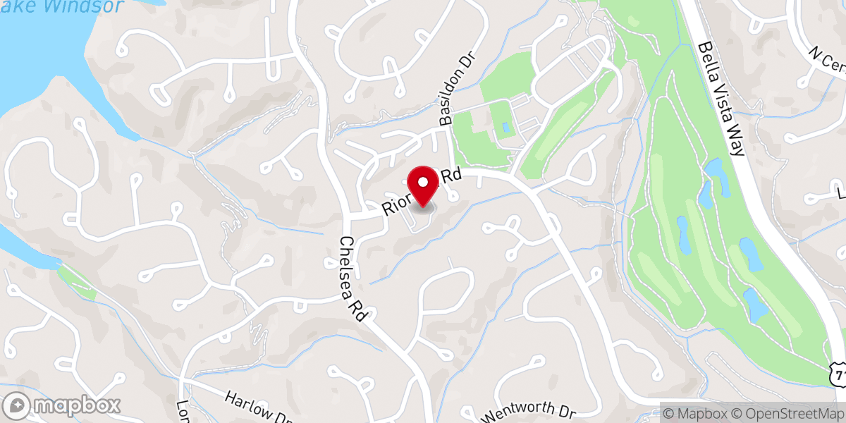 Map showing location of NewLife Christian Church - Riordan Campus