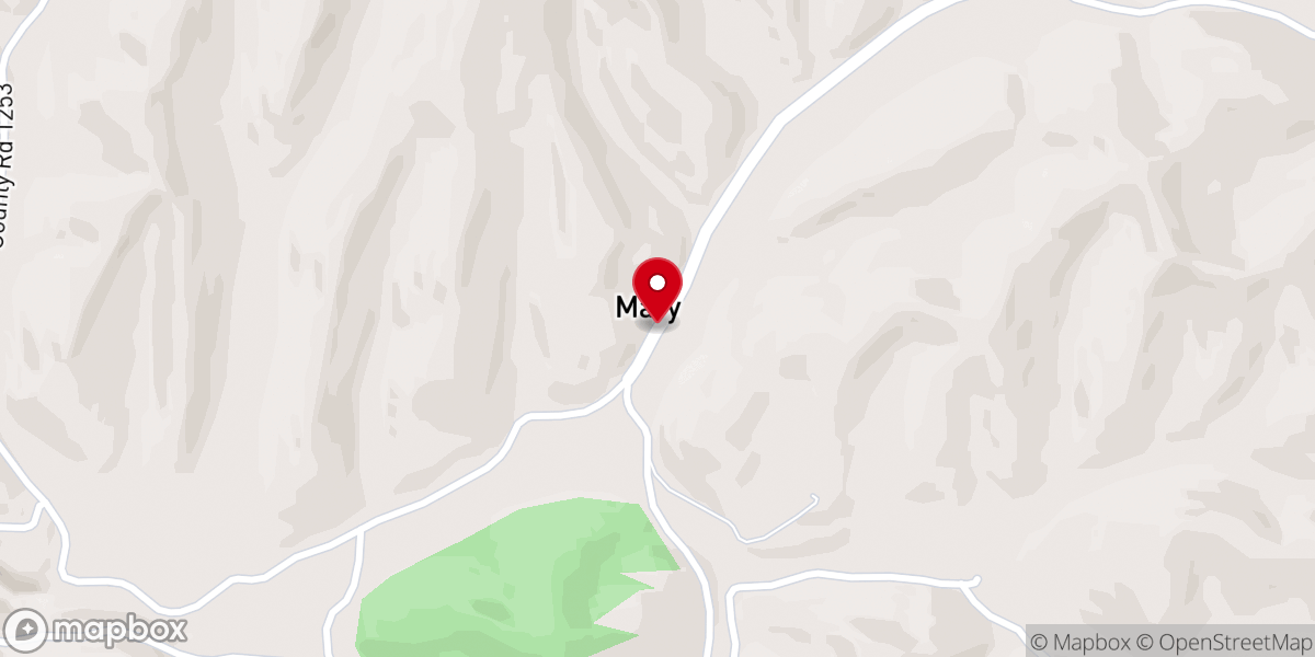 Map showing location of Mary Church of Christ