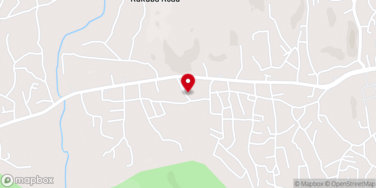 Map showing location of St. Peter's Catholic Church
