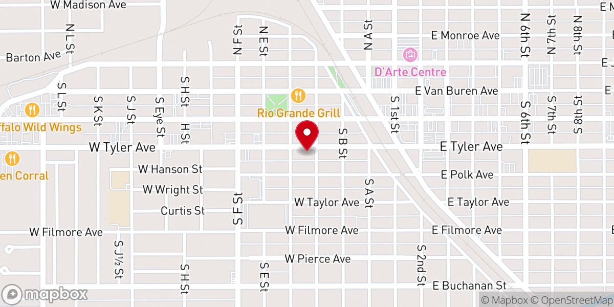 Map showing location of Immaculate Heart of Mary Catholic Church