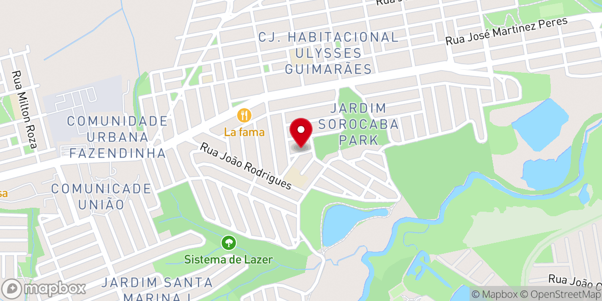 Map showing location of ICPI Sorocaba