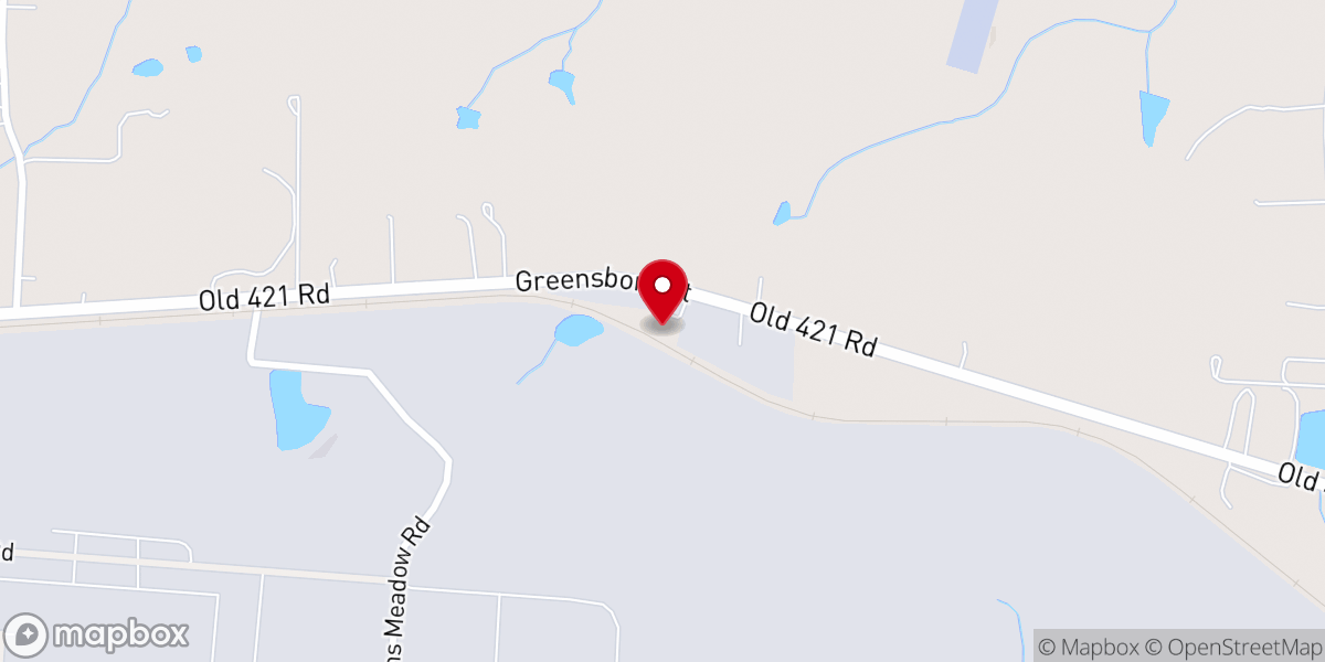 Map showing location of Elizabeth A M E Church