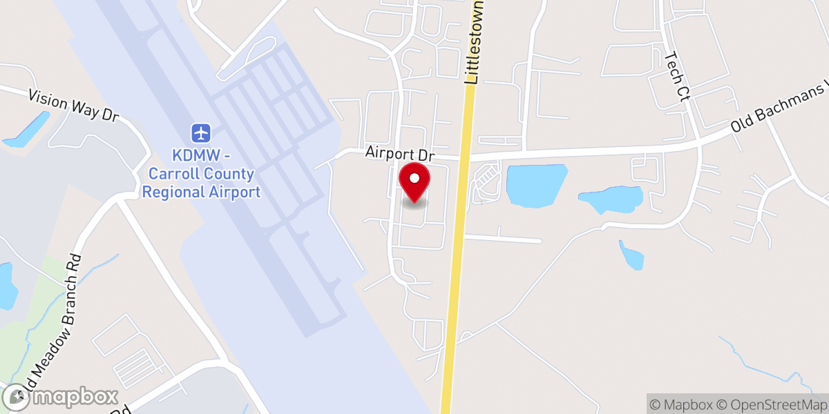 Map showing location of Manifested Glory Worship Center