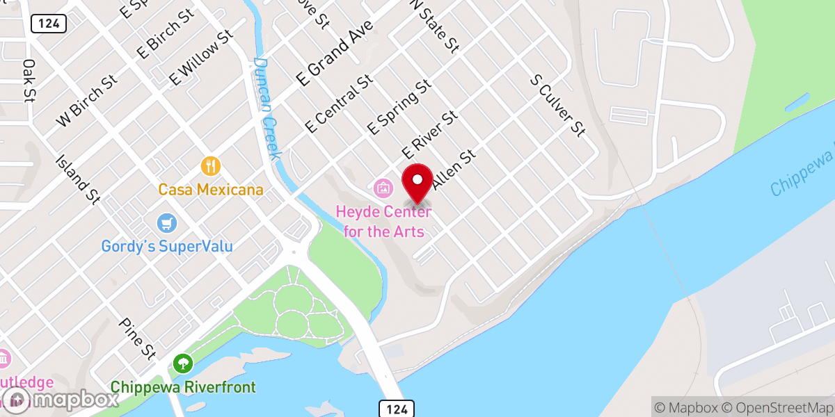 Map showing location of Father Goldsmith Chapel