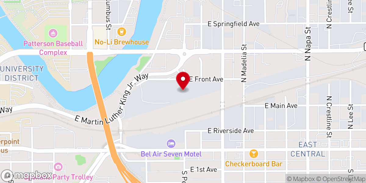 Map showing location of Metaphysical Society of America