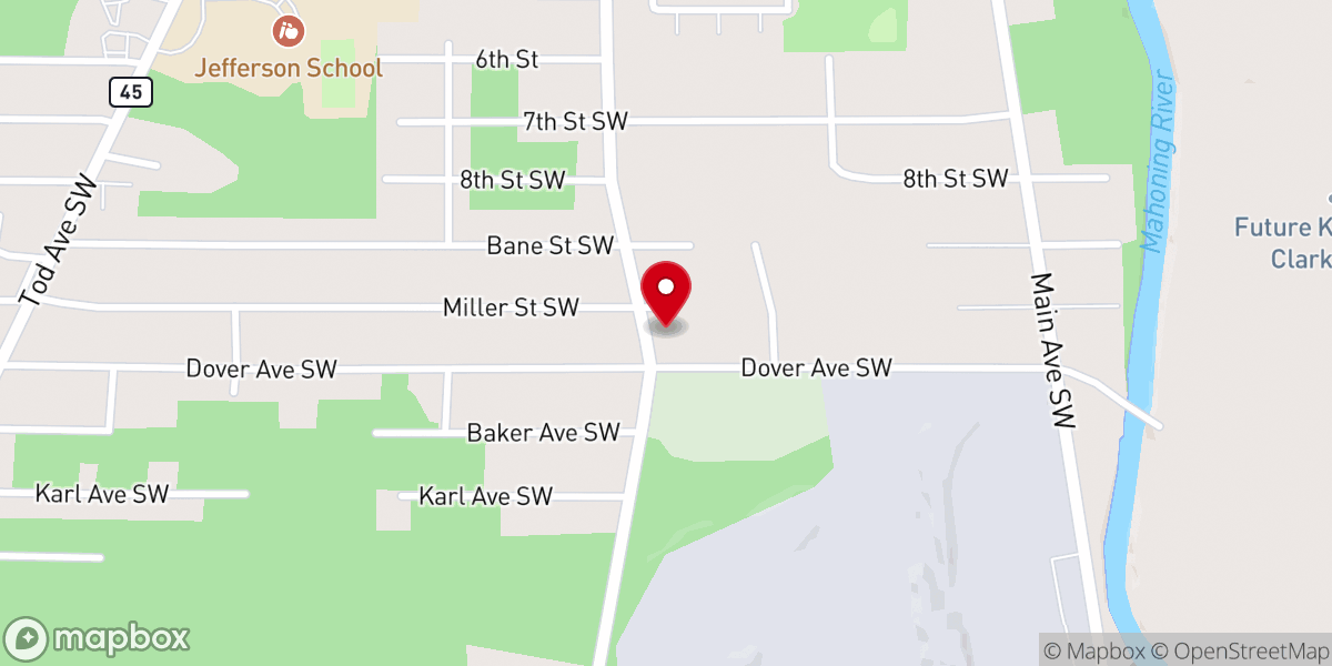 Map showing location of Monument of Faith Cogic