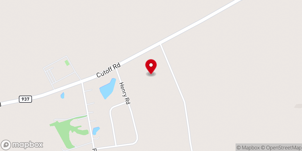 Map showing location of Potter's House Baptist Worship
