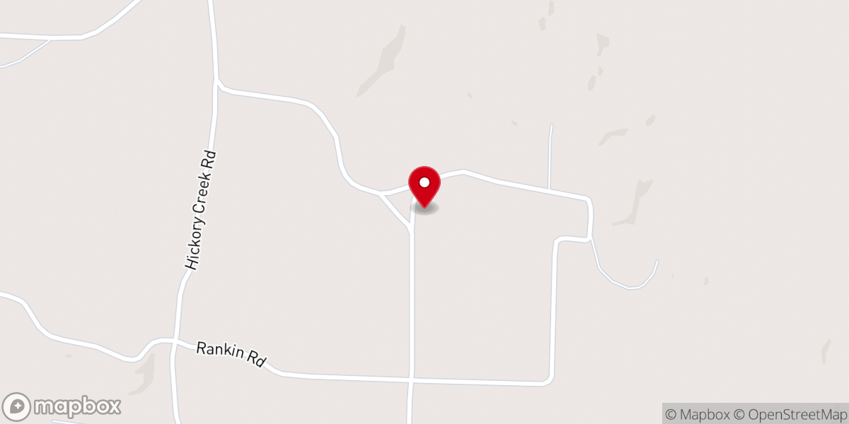 Map showing location of Maple Springs Baptist Church