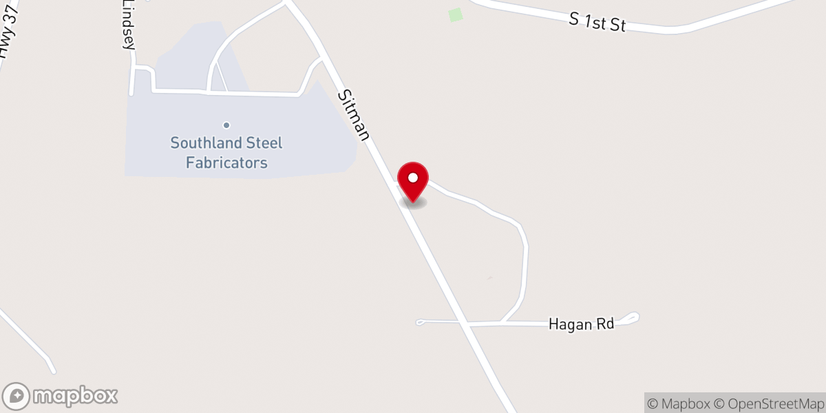 Map showing location of Lazzard Church
