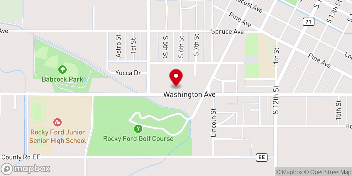Map showing location of Cornerstone Country Church