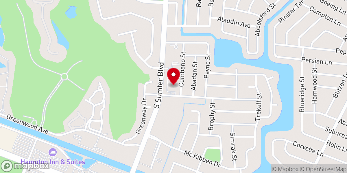 Map showing location of United Hope Ministries Inc